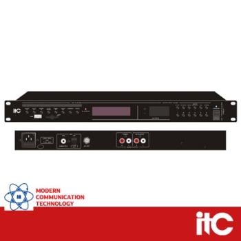 ITC T-2221 CD/MP3 Player with Tuner (4 Audio Sources in One) 