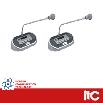 ITC Digital Conference System Chairman & Delegate Unit, Model: TS-0621 & TS-0621A